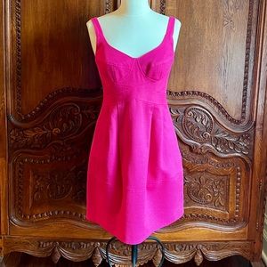 Nanette Lepore Structured Dress (Pink, Size 0)